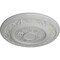 Ekena Millwork Nestor Ceiling Medallion (Fits Canopies up to 5"), Hand-Painted Frost, 25 7/8"OD x 2 1/4"P CM25NEFRF - alternate 2